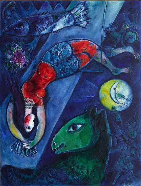 Le Cirque Bleu - Marc Chagall